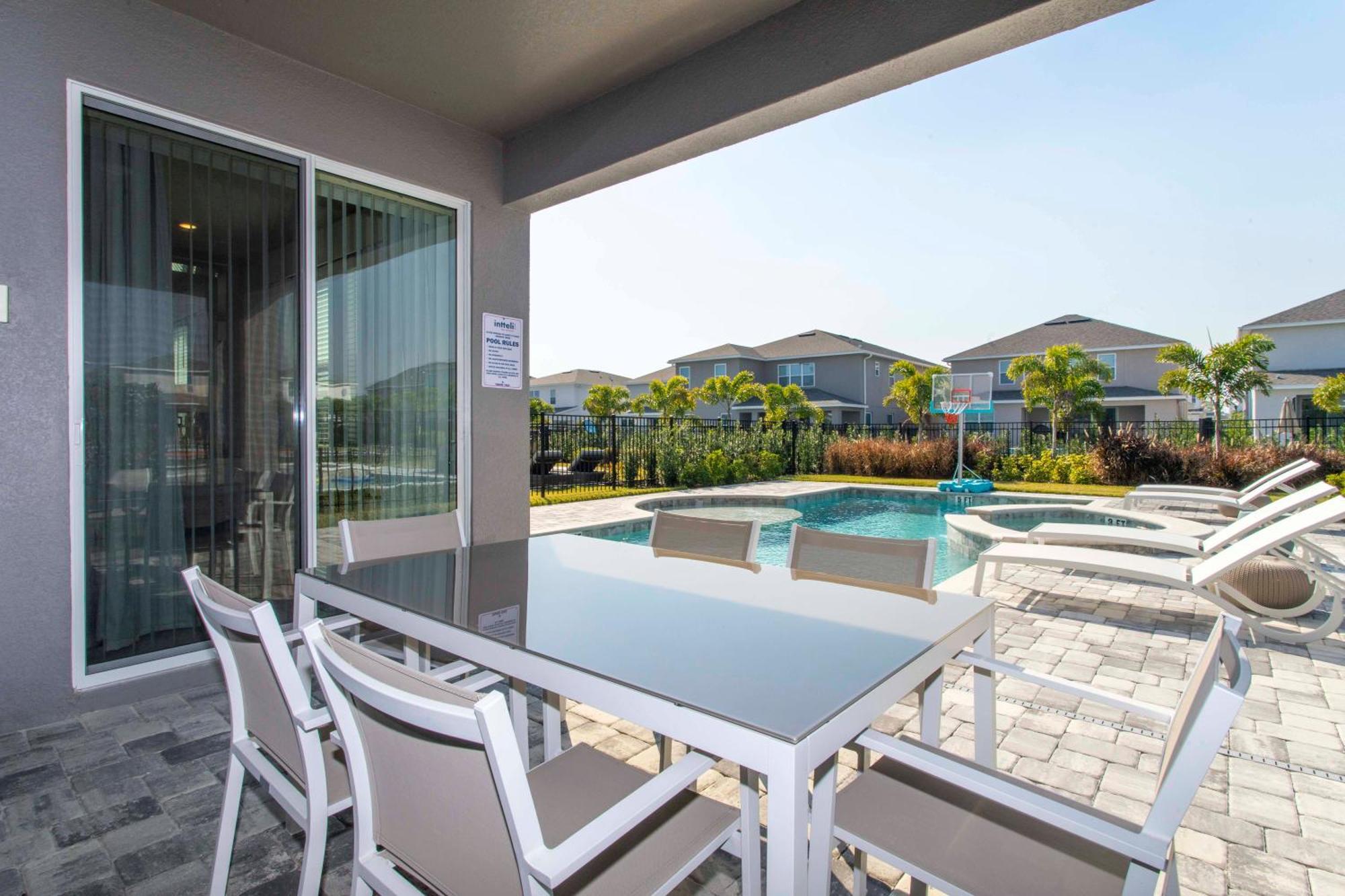 Beautiful Themed Single Home With Private Pool And Game Room Ec0405 Orlando Luaran gambar