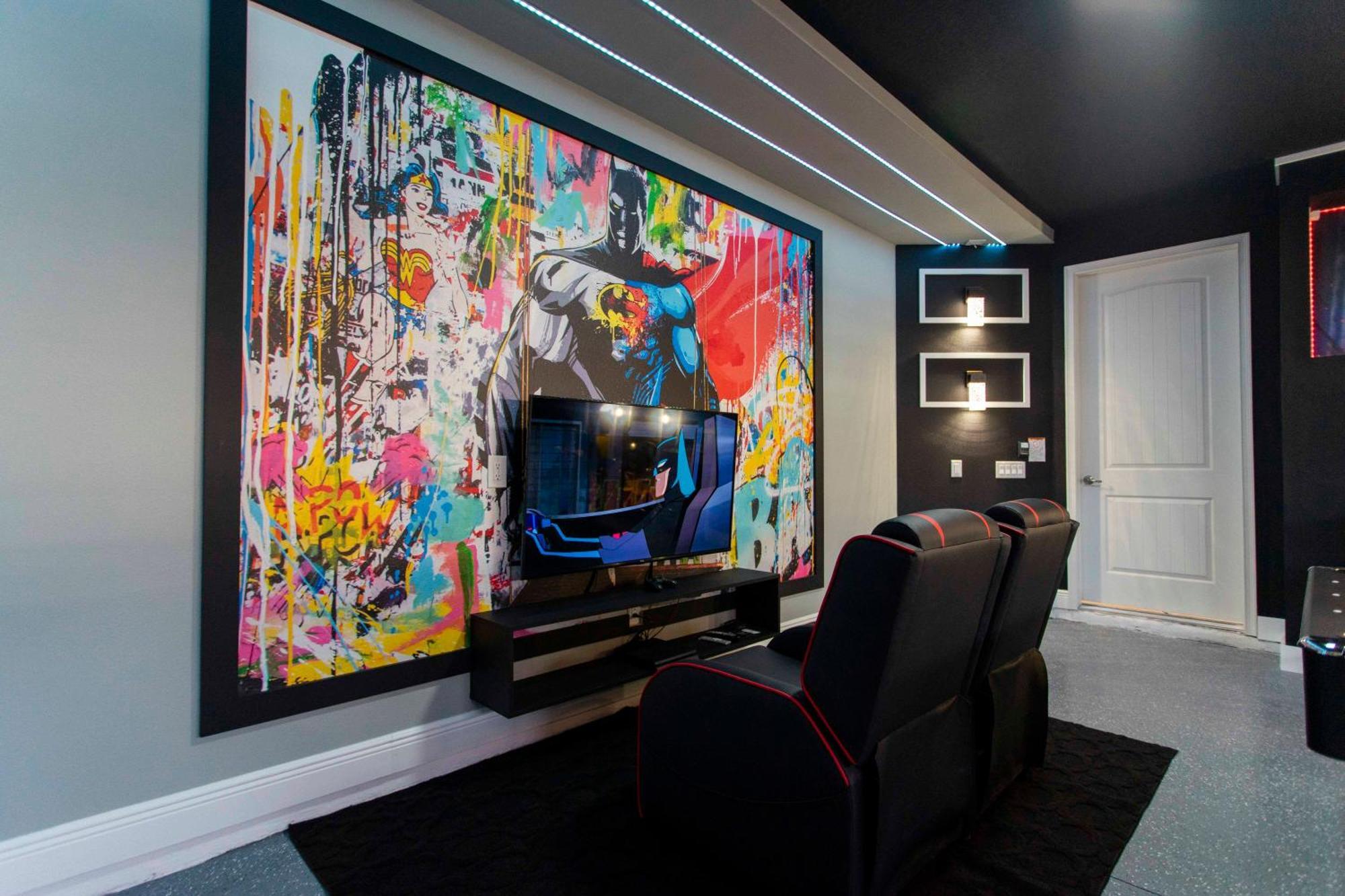 Beautiful Themed Single Home With Private Pool And Game Room Ec0405 Orlando Luaran gambar
