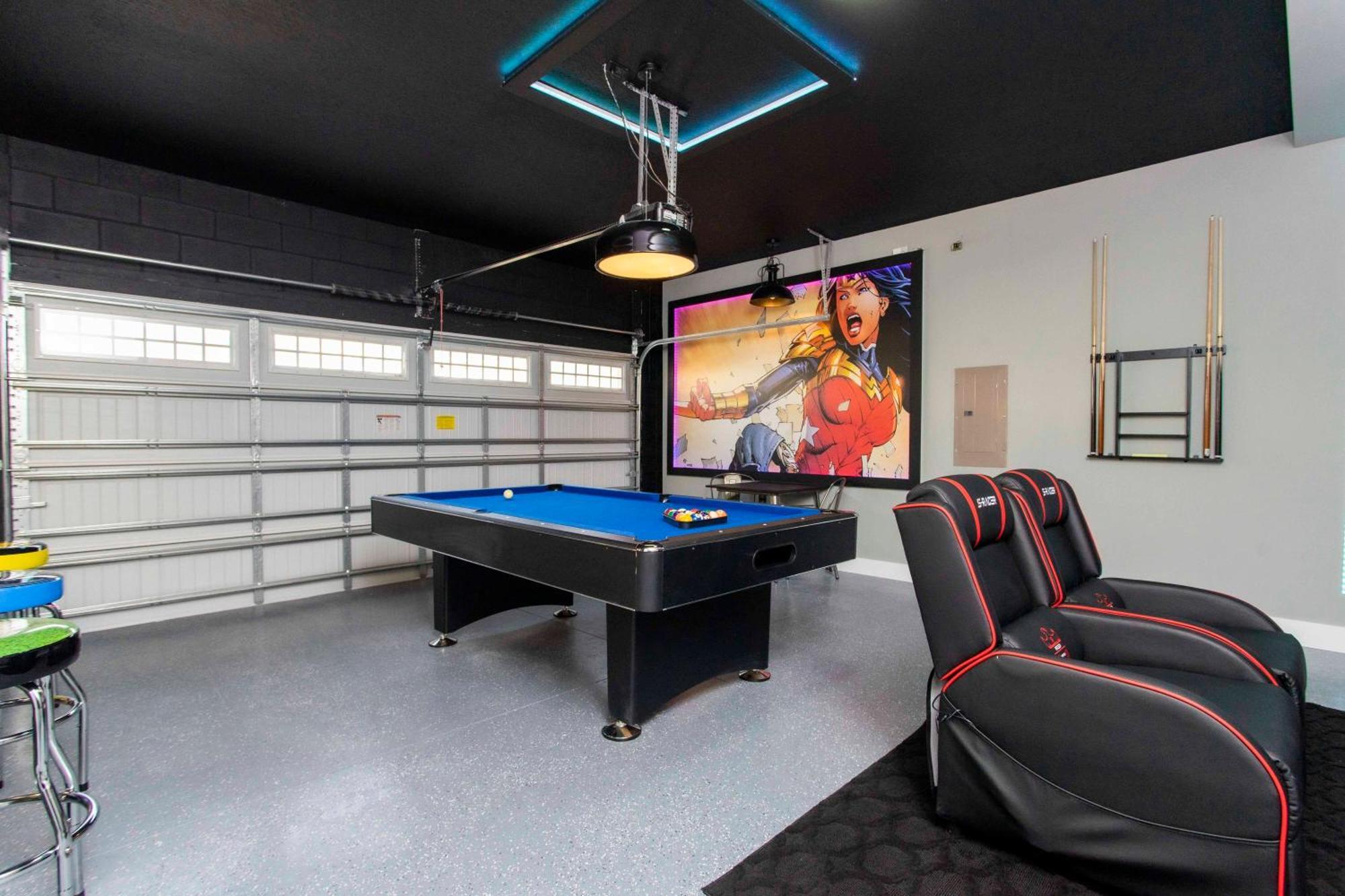 Beautiful Themed Single Home With Private Pool And Game Room Ec0405 Orlando Luaran gambar